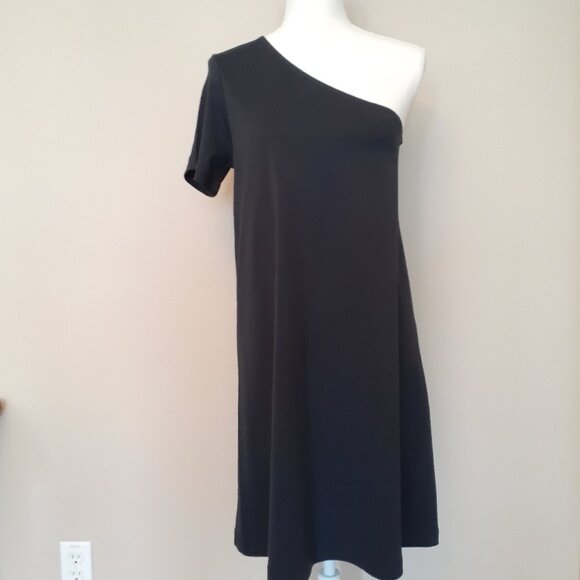 COS One-Shoulder Tee Shirt Dress NWT - Picture 3 of 16